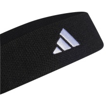 adidas Headband #23 - moisture-absorbing, embroidered logo - black Junior/Children - 1 piece